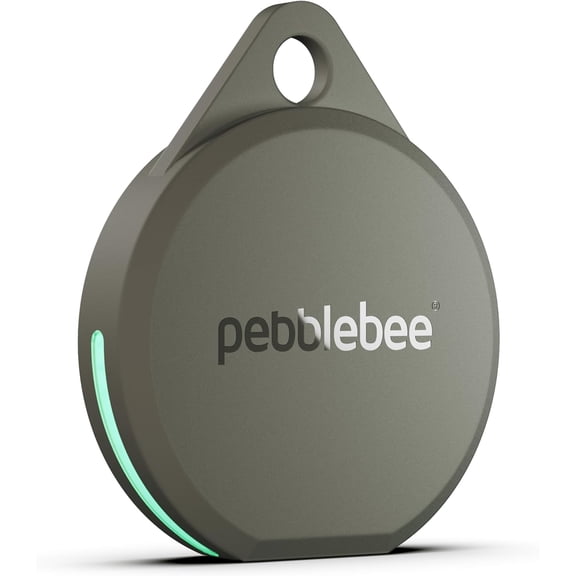 Pebblebee Clip 5 | Rechargeable Bluetooth Tracker Tag for Keys & Bags | Alternative to Air Tag & Android Trackers | 130 dB Siren, Bright LED Strobe, 12-Month Battery, Alert Safety Mode & Phone Finder