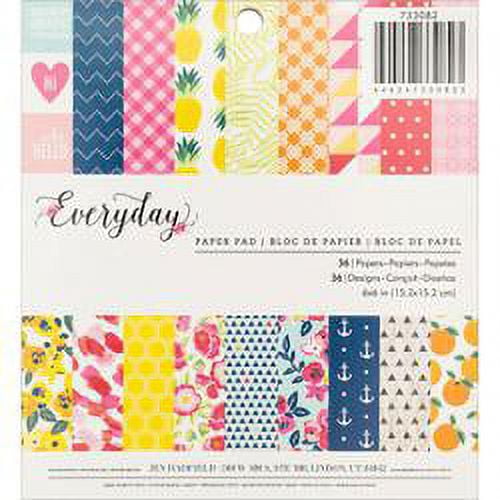 Pebbles Everyday 6x6 Paper Pad