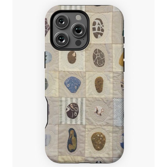 Pebbles Stone Pattern Phone Case for iPhone 16 15 14 13 12 11 Pro Max
