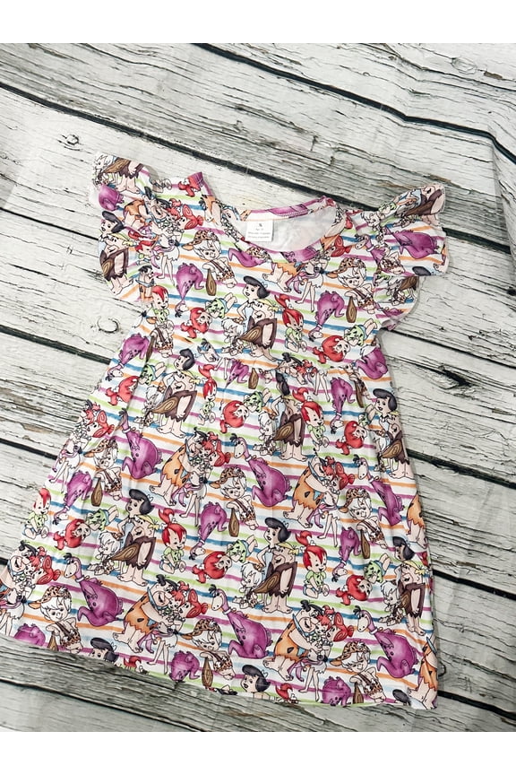 Pebbles Cocktail Short Sleeve Dress Toddler