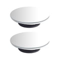 thumbnail image 1 of Pebbuoy 1 Pair Car Blind Spot Rearview Mirrors Frameless Convex Side Mirrors Wide Angle Rear View Car Mirrors Accessories, 1 of 7