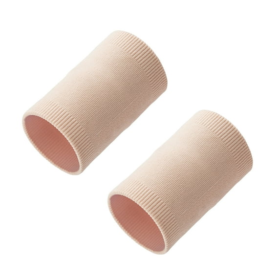 Pebbuoy 1 Pair Sports Wristband Stretchy Breathable Sweat Absorbing Wrist Compression Sleeve Men Women Basketball Tennis Knitted Wrist Brace