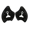 thumbnail image 1 of Pebbuoy 1 Pair Swimming Hand Paddle with Silicone Strap Holes Professional Kids Adults Beginner Freestyle Training Aid Fins Lap Swimming Accessories, 1 of 7