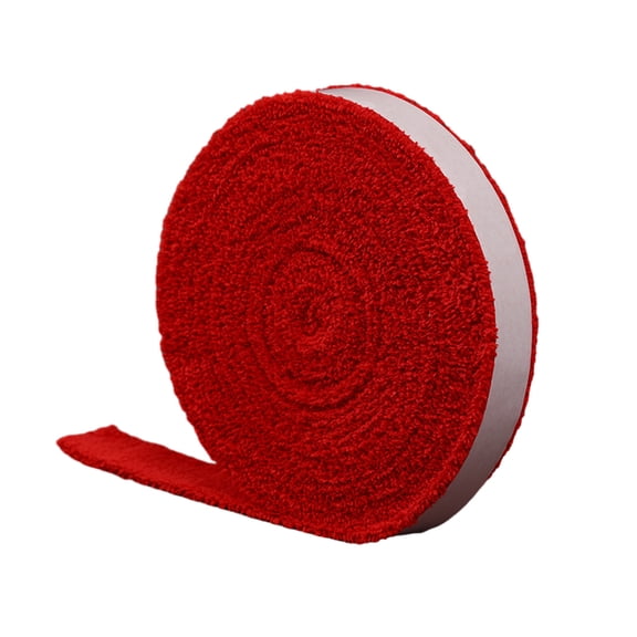 Pebbuoy 1 Roll Tennis Racket Towel 5 Meter Super Sweat Absorbent Thickened Sweat Tape Great Friction Anti-slip Soft Shockproof Badminton Tennis Racket Towel Hand Glue Sweatband Tape Wrap