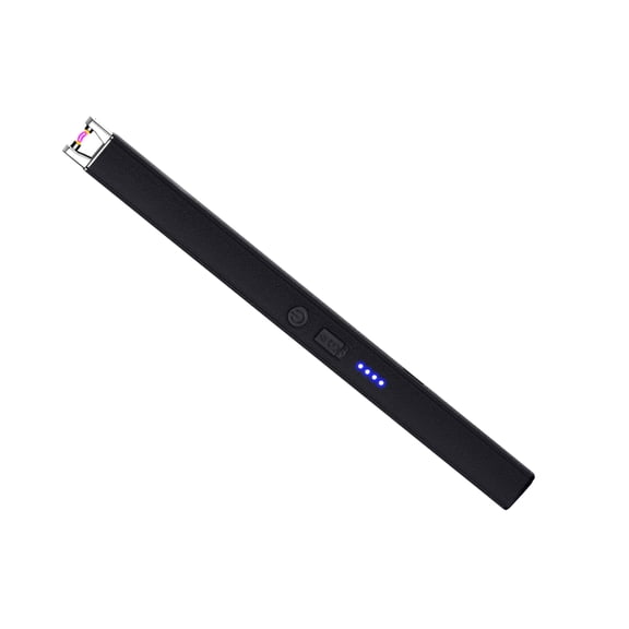 Pebbuoy 1 Set Electric Igniter USB Rechargeable Flameless Candle Igniter Windproof Pulse Igniter for Home Outdoor Camping
