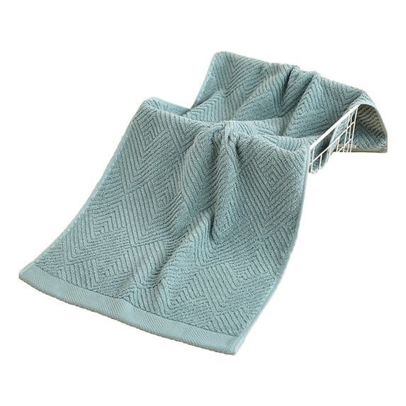 Pebbuoy 100% Cotton Soft Hand Towel Highly Water Absorbent Quick Dry Woven Hand Face Towel for Home Bathroom Travel Hotel Seaside