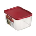 thumbnail image 1 of Pebbuoy 1080/1800/2700ML Clear Food Container with Lid Microwaveable Food Grade Plastic Fruits Vegetables Storage Box Kitchen Supplies, 1 of 6