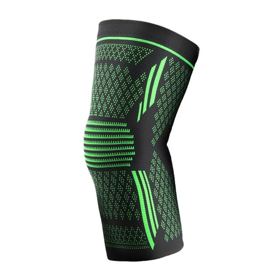Pebbuoy 1Pc Sports Knee Pads for Women & Men Workout Knee Protector for Cycling Running Hiking Basketball Elastic & Breathable Compression Knee Sleeve for Pain Relief Tendonitis Arthritis
