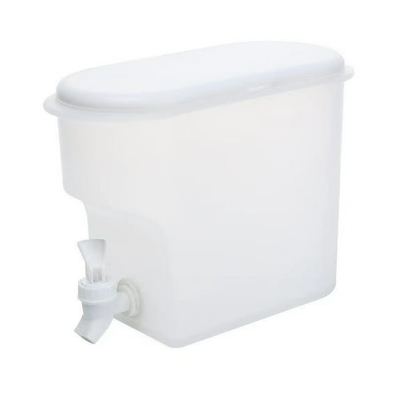 Pebbuoy 3.5/5L Cold Kettle Beverage Water Dispenser with Faucet High Temp Resistance Iced Tea Juice Jug for Party Restaurant Kitchen Pantry