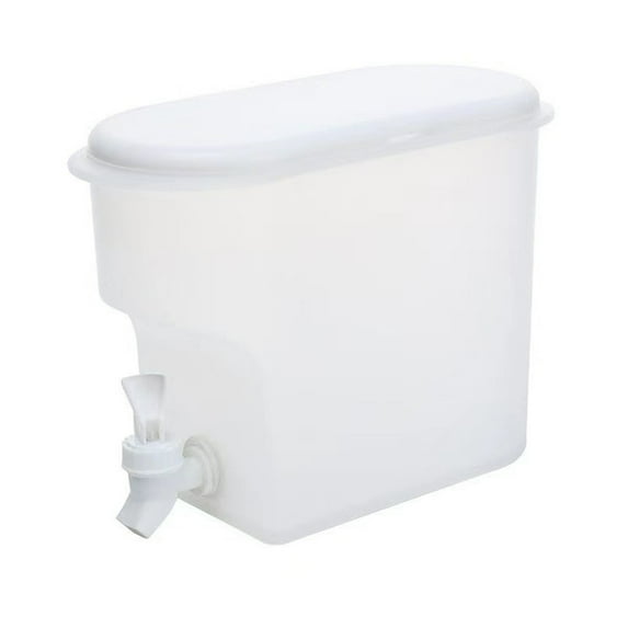 Pebbuoy 3.5/5L Cold Kettle Beverage Water Dispenser with Faucet High Temp Resistance Iced Tea Juice Jug for Party Restaurant Kitchen Pantry