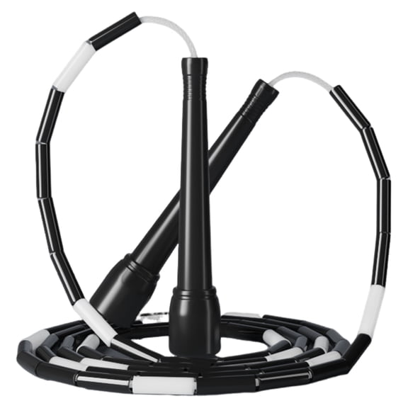 Pebbuoy 300CM Kids Bamboo Joint Skipping Rope Adjustable Ergonomic Non-slip Handle Tangle-Free Physical Testing Training Students Adults Jump Rope