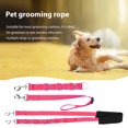 thumbnail image 1 of Pebbuoy 3Pcs Pet Grooming Kit with Grooming Ring Multi-functional Adjustable Extension Strap Pet Grooming Rope, 1 of 8
