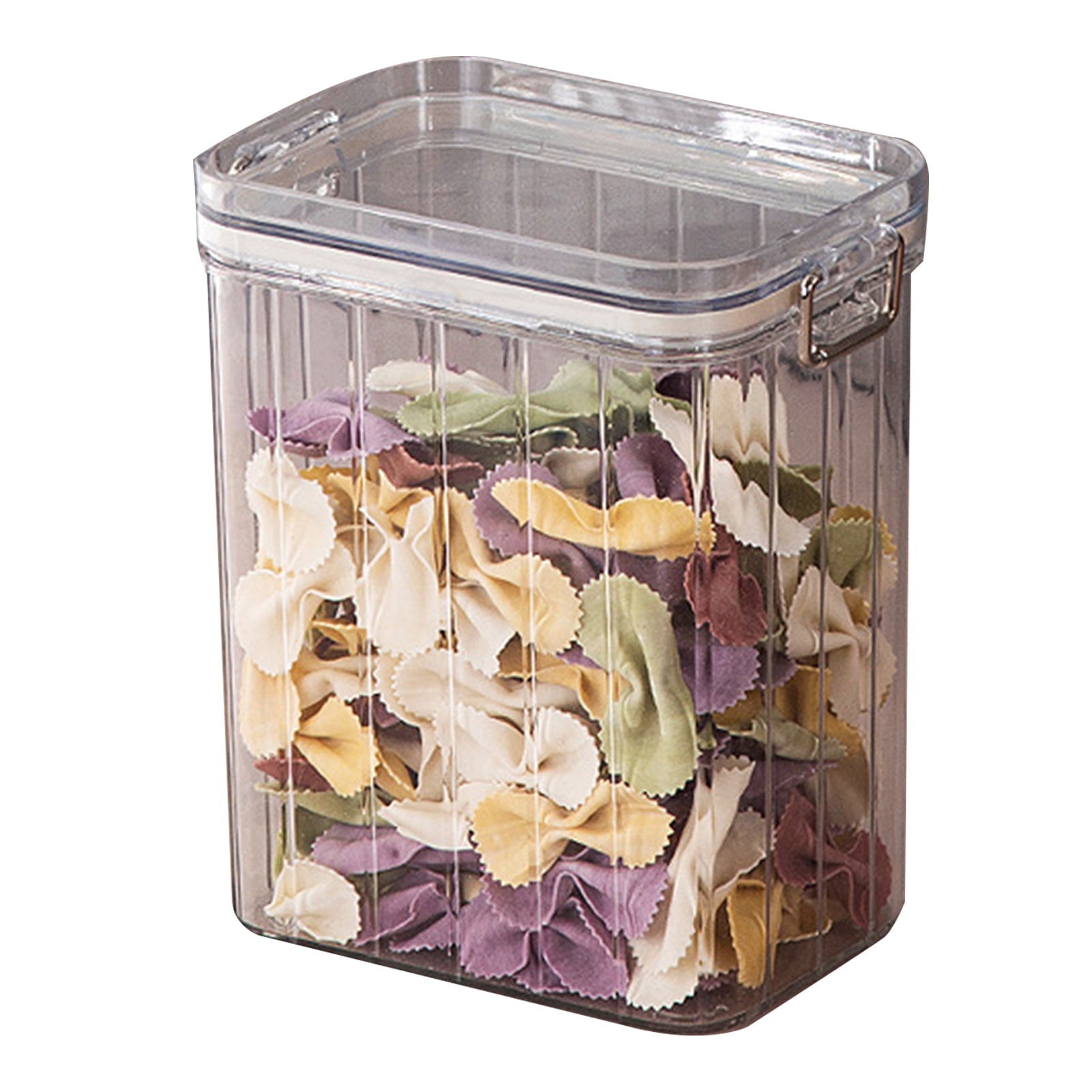 Pebbuoy 450/900/1350/1800ML Food Sealed Jar Transparent Large Capacity ...
