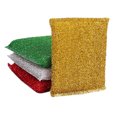 thumbnail image 1 of Pebbuoy 4Pcs Kitchen Scrubbing Sponges Non-Scratch Scrub Sponge Pads Thick Rich Foam Reusable Easy to Clean Heavy-Duty Scrubbing Cleaner Sponges, 1 of 6