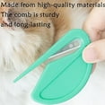 thumbnail image 1 of Pebbuoy 5 Pcs Pet Comb Knotting Comb for Cats Dogs Ergonomic Design Effective Pet Hair Removal Grooming Tool, 1 of 8