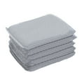 thumbnail image 1 of Pebbuoy 5Pcs Dishwashing Cloth Non Scratch Scouring Sponge Soft Flexible Reusable Multi Use Scrubber Hard Surface Cleaning Tool, 1 of 6
