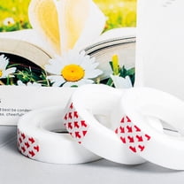 Pebbuoy 8/10/12 Rolls Invisible Writable Tape Crystal-Clear Writing Correction Stationery Tape Student Tear Tape Office Supplies