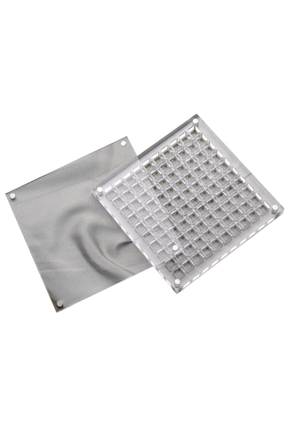 Acrylic Magnetic Seashell Display Box 36/64 Grids Square Small Crafts Natural Stone Nail Art Bead Charm Jewelry Show Organizer Container Case