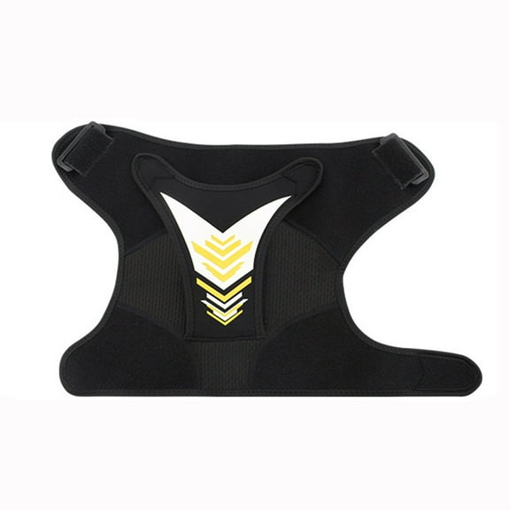 Pebbuoy Adjustable Shoulder Brace Men Women Torn Rotator Cuff Pain Relief Compression Sleeve Wrap Recovery Shoulder Stability Support Strap
