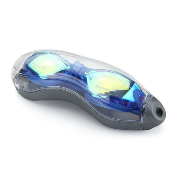 Pebbuoy Adults Swim Goggles Men Women Waterproof No Leakage Anti-Fog UV Protection Clear Lens Silicone Goggles Scuba Diving Snorkeling Equipment