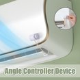 thumbnail image 1 of Pebbuoy Air Conditioner Blade Controller Adjustable Anti-Direct Blowing Easy to Install Air Conditioner Blade Angle Adjuster Device, 1 of 6