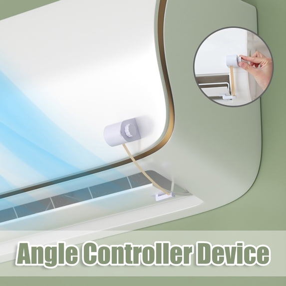 Pebbuoy Air Conditioner Blade Controller Adjustable Anti-Direct Blowing Easy to Install Air Conditioner Blade Angle Adjuster Device