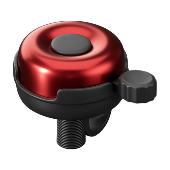 Pebbuoy Aluminum Classic Bike Bell Loud Crisp Clear Sound Universal Simple Installation Bicycle Mountain Bike Bell for Adults Kids