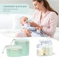 thumbnail image 1 of Pebbuoy Baby Formulaa Dispenser,  Portable Milk Powder Dispenser Container with Carry Handle, 400/800ml, 1 of 6