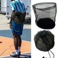 thumbnail image 1 of Pebbuoy Ball Storage Bag Mesh Carry Bag Wear-Resistant Drawstring Sling Basketball Volleyball Carrying Bag, 1 of 7
