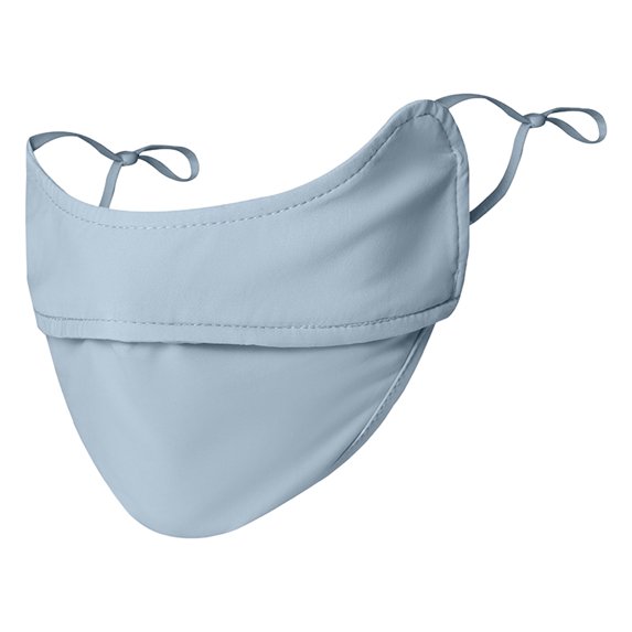 Pebbuoy Breathable Face Guard Solid Color Super Soft Friendly to Skin UV Protection Thin Three-Dimensional Sunscreen Face Guard