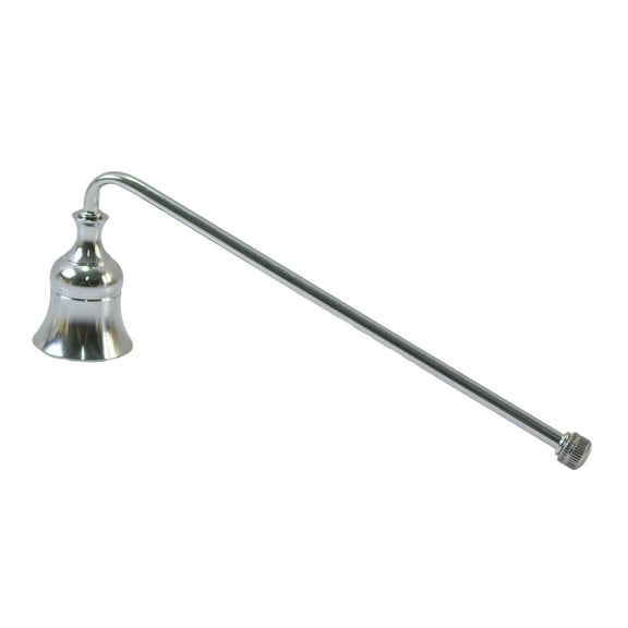 Pebbuoy Candle Extinguisher Elegant Bell Shaped Wick Cover Metal Candle Stopper Rust-proof Extinguishing Tool with Short And Long Length Options for Aromatherapy Candles
