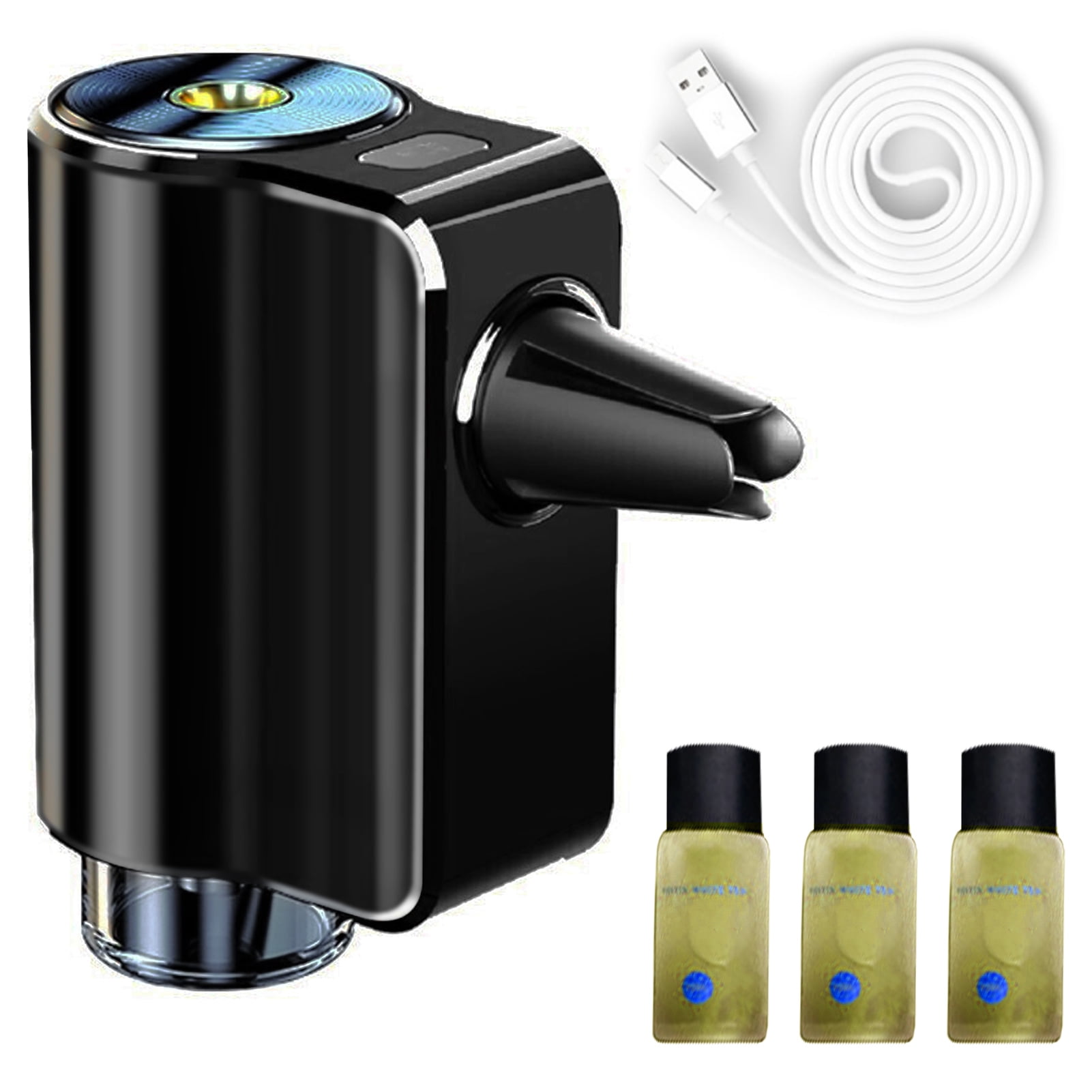 Pebbuoy Car Air Freshener Vent Clip 3 Modes Adjustable Long Lasting Fragrance Universal SUV Truck Auto Aromatherapy Diffuser Car Interior Accessories