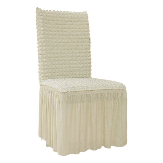 Pebbuoy Chair Cover Wear Resistant Super Soft Non-Fading Solid Color Banquet Chair Slipcover Stretch Wedding Chair Protector