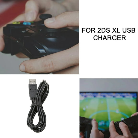 Pebbuoy Charging Cable Durable USB Charging Cord Game Power Line for DSI NDSI 3DS 2DS XL/LL New 3DSXL/3DSLL 2dsxl 2dsll