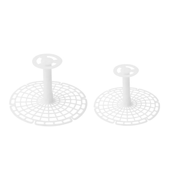 Pebbuoy Cucumber Pot Press Plastic Holder for Kimchi Making Pressure Machine for Compact Packing Adjustable Size Kitchen Gadget Jar Pickle Pot Tool