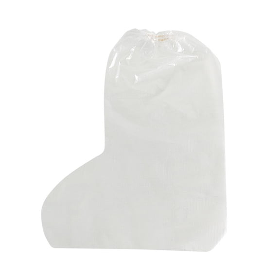 Pebbuoy Disposable Waterproof Shoe Covers with Elastic Ankles Overshoes Snowproof Sandproof Anti-Slip Rain Boots Covers for Snow Sand