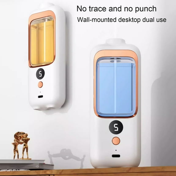 Pebbuoy Essential Oil Diffuser Aromatherapy Machine Adjustable Rechargeable Digital Display Essential Oil Aromatherapy Diffuser Humidifier