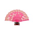 thumbnail image 1 of Pebbuoy Folding Fan Vintage Style Floral Folding Hand Fan Elegant Performance Fan for Party Wedding Decoration, 1 of 7