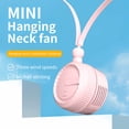 thumbnail image 1 of Pebbuoy Hands-Free Neck Hanging Fan 360-Degree Adjustable 3 Speed Low Noise Rechargeable Mini Personal Neck Fan, 1 of 7