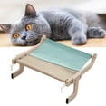 thumbnail image 1 of Pebbuoy Hanging Cat Hammock Seat Load Bearing Wall Pet Cat Hammock Pet Supplies, 1 of 5