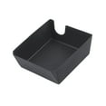 thumbnail image 1 of Pebbuoy Hidden Tray Front Seat Car Organizer Under-seat Storage Box Large Capacity Simple Installation Storage Case for Model3/Y, 1 of 7