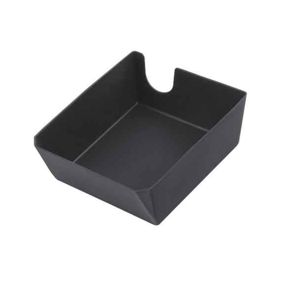 Pebbuoy Hidden Tray Front Seat Car Organizer Under-seat Storage Box Large Capacity Simple Installation Storage Case for Model3/Y