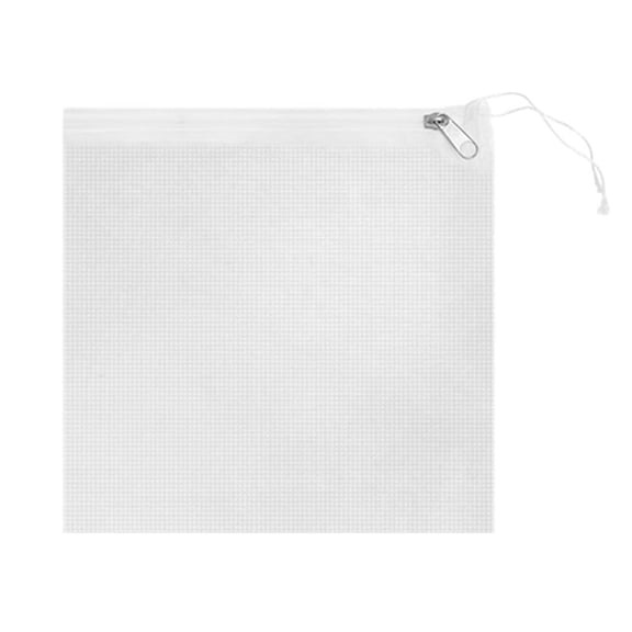 Pebbuoy Large Fruit Tree Netting Cover with Zipper Drawstring Design Ultra-Fine Mesh Transparent Bird Insect Garden Netting Plant Cover Mesh Screen