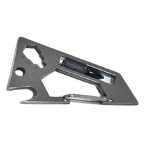 Pebbuoy Multifunctional Tool Spanner Anti-rust High Strength Keychain Portable Bottle Opener Carabiner Outdoor Camping Travel Survival Gear