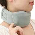 thumbnail image 1 of Pebbuoy Neck Brace Soft Breathable Pain Relief Posture Correction Anti-Snoring Support Cervical Collar Ergonomic Neck Protector Brace, 1 of 7