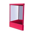 thumbnail image 1 of Pebbuoy Non-Reversing Mirror Precision True Image Vanity Makeup Mirror Non-Magnifying Tabletop Mirror Real Reflections Beauty Mirror for Your Face, 1 of 7
