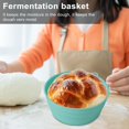 thumbnail image 1 of Pebbuoy Pebbuoy Silicone Bread Fermentation Basket Round Oval Dough Proofing Box Oven Safe Collapsible Sourdough Baking Supplies for Home, 1 of 6