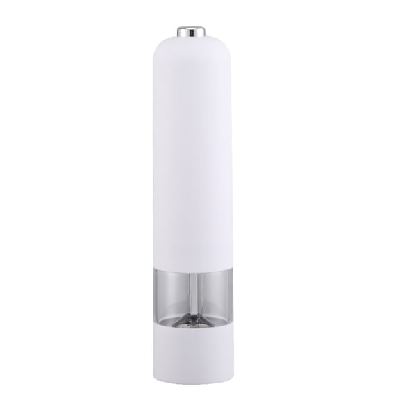 Pebbuoy Pepper Grinder Battery Powered Electric Salt Grinder Adjustable Coarseness Pepper Mill for Home Kitchen