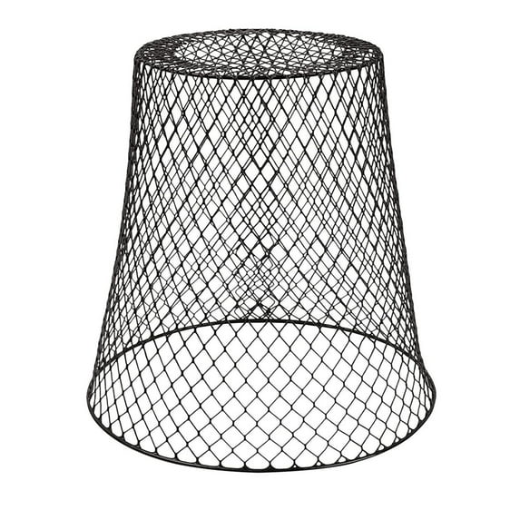 Pebbuoy Plants Protection Cover Metal Garden Cloche with Fine Mesh Easy-to-Install Plant Cages Animal-proof Mulch Guard for Outdoor Plants