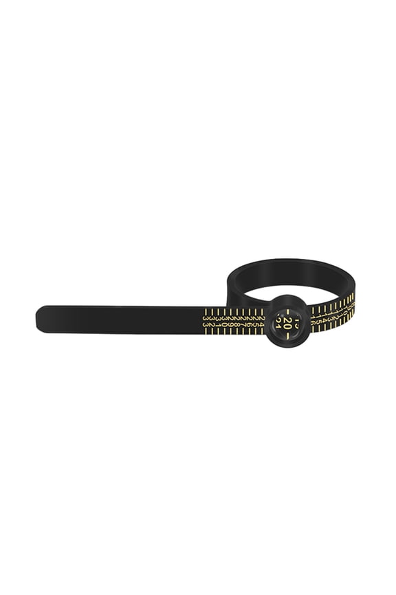 Ring Sizer Measuring Tool with Magnifying Glass Easy Accurate Size Identification Comfortable Ring Resizing Solution